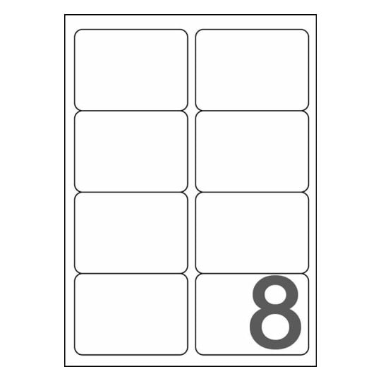 Etiquette adresse J8565-25 67,7 x 99,1 mm