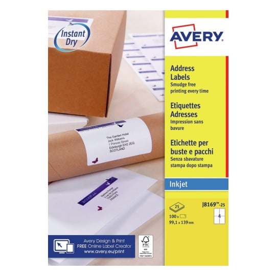 Etiquettes d'expédition étanches et ultra-adhésives – Boutique avery