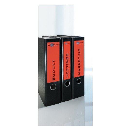 L4762-20 4004182047620 Etikett Ordner Kurz Rot anw