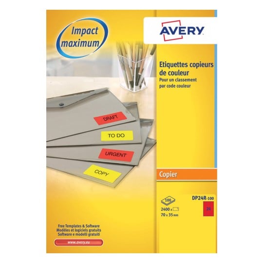 Etiquettes copieurs DP24R-100