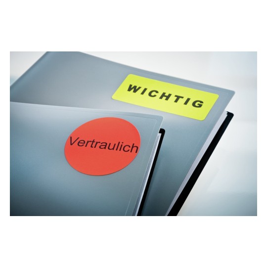 L6003-25 4004182608449 Etikett Kennzeichnen Neon anw