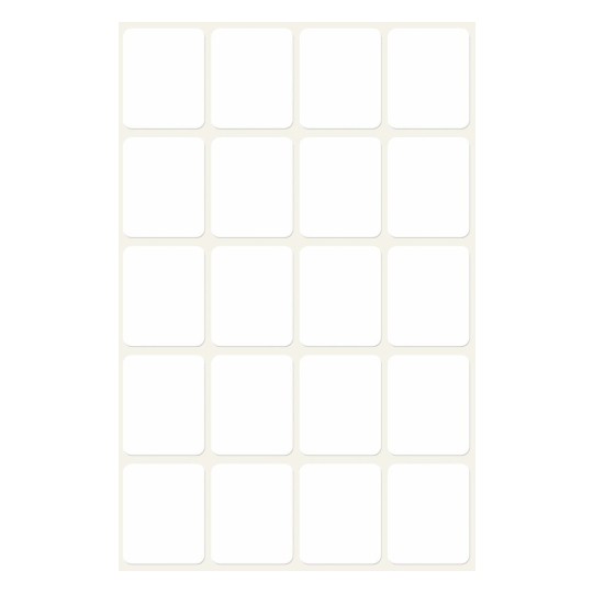 Etiquettes mini 3043 22 x 18 mm