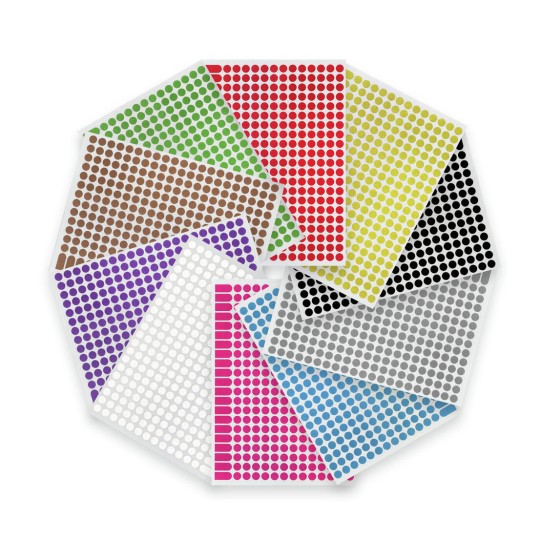 PET08MX2 roue 10 couleurs