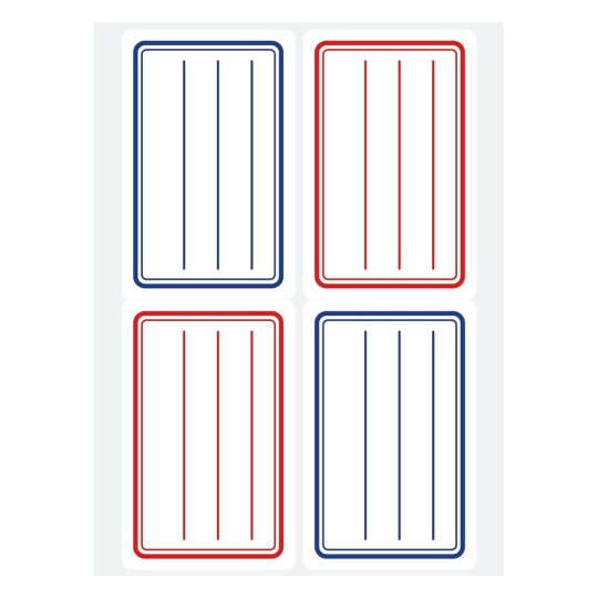 Etiquettes en sachets SCOL2 36 x 56 mm