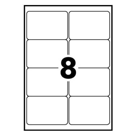 Etiquettes d'expédition J8165-40 67,7 x 99,1 mm