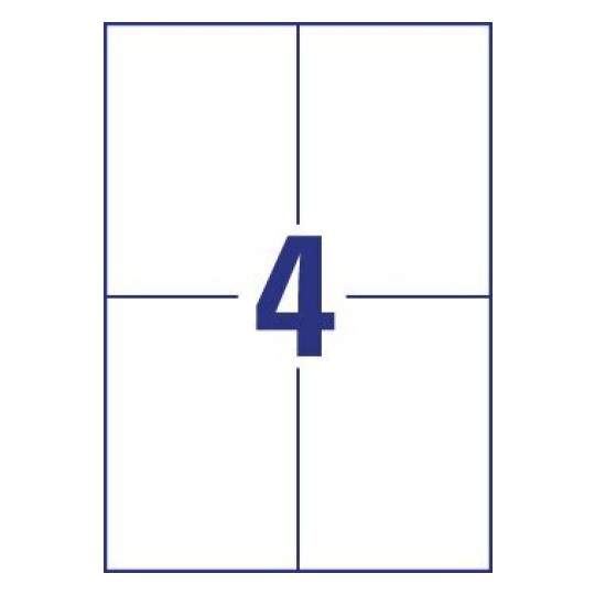 Etiquette multi-usages 3483-100 105 x 148 mm