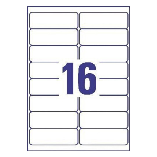 Etiquettes adresse J8162-10 99,1 x 33,9 mm