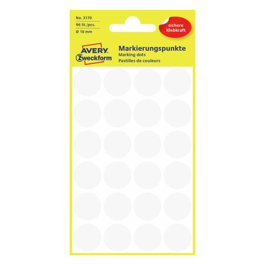 Pastilles de couleur 3170