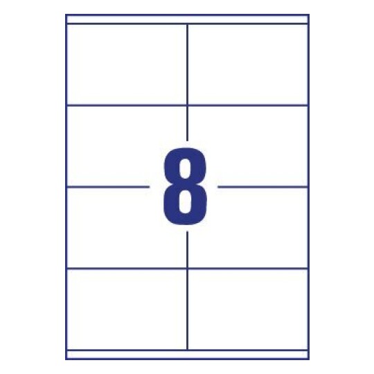 Etiquette multi-usages 3426-100 70 x 105 mm