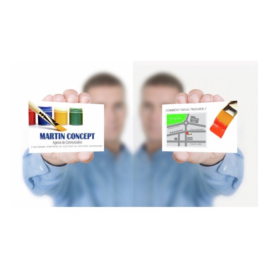 Cartes de visite Q C appl