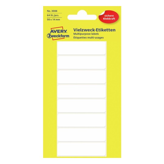Etiquettes multi-usages 3086