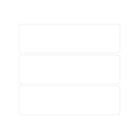 Carnet d'étiquettes décollables (23 x 80 mm) CAEN75 23 x 80 mm