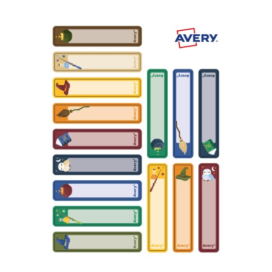 30 étiquettes stylos autocollantes motifs magie RESMI30HP