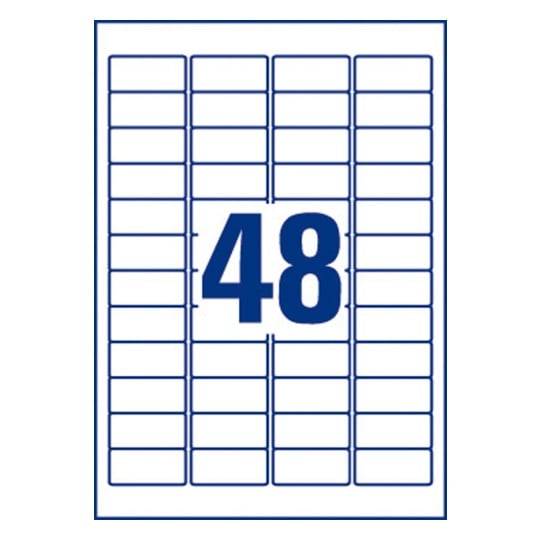 Etiquettes Sécuritaires L6113-20 45,7 x 21,2 mm