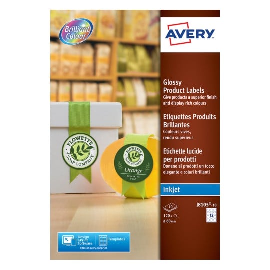 Etiquette produit J8105-10