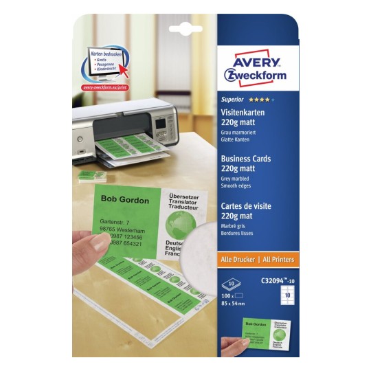 Cartes de visite C32094-10