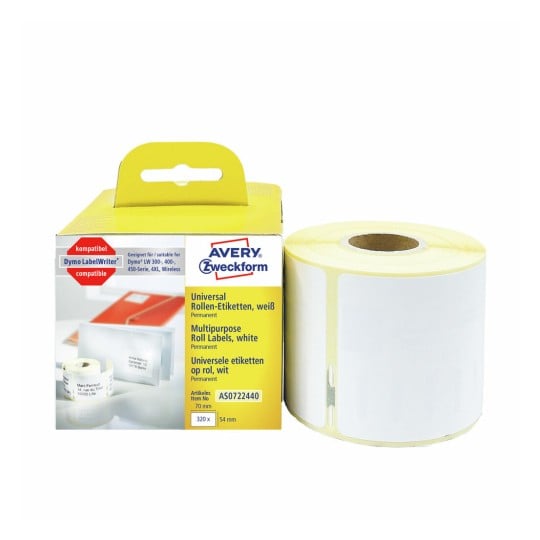 Etiquettes en rouleaux AS0722440