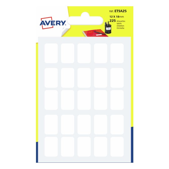 Etiquettes en sachets ETSA25