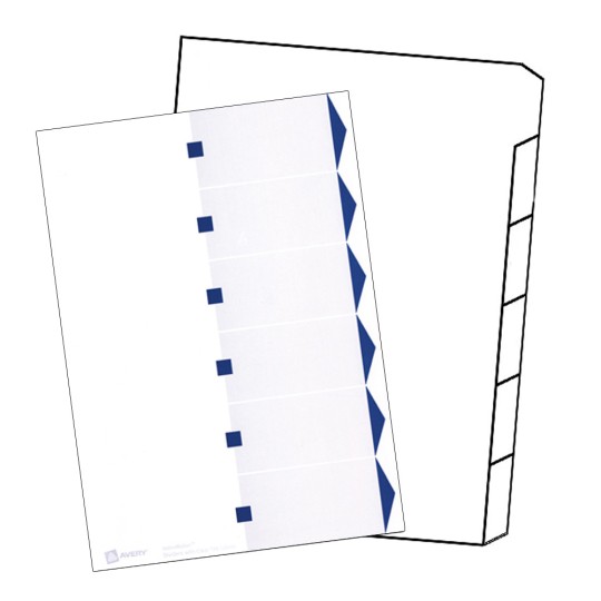 Intercalaires Index Maker™
Carte, 6 touches neutres