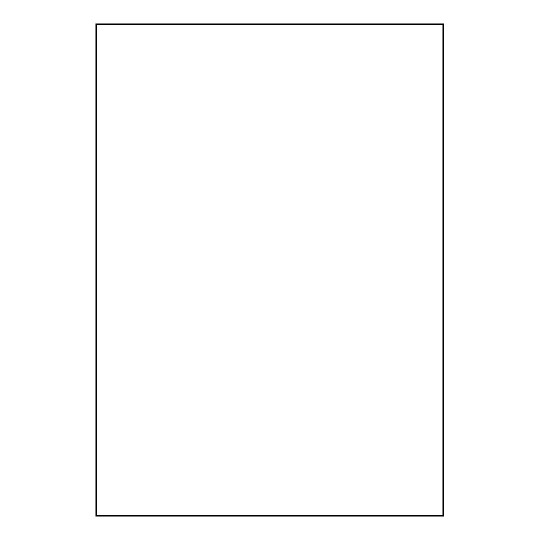 Gabarit d'étiquette 210x297mm