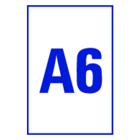 Feuilles etiquettes autocollantes A6
