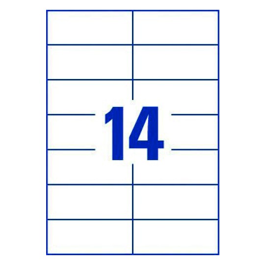 Etiquettes multi-usages
105 x 42,3 mm