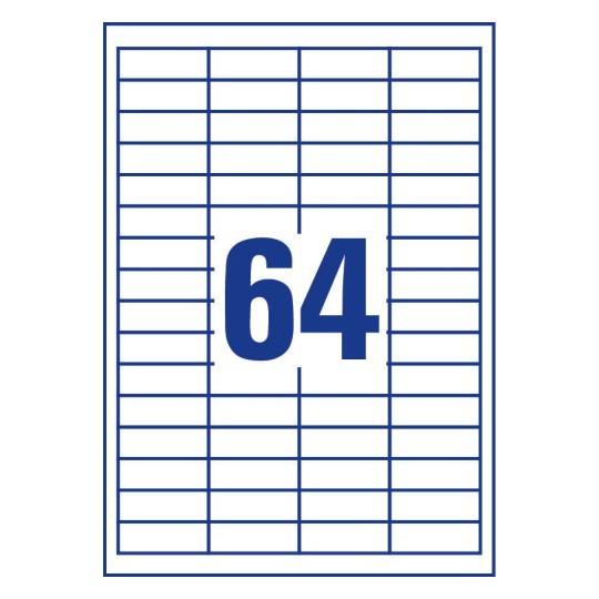 Etiquettes multi-usages
48,5 x 16,9 mm