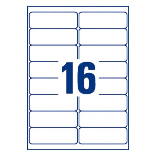 Modele Gratuit En Ligne Et Word L7162 Avery