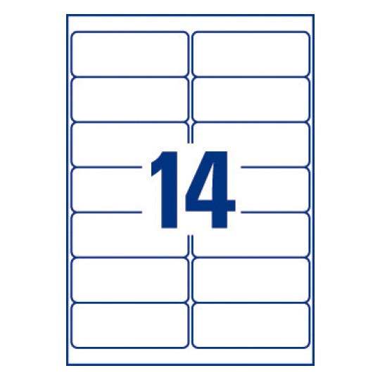 Modèle gratuit en ligne et Word L7563 Avery