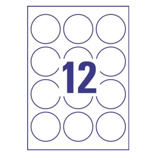 12 etiquettes