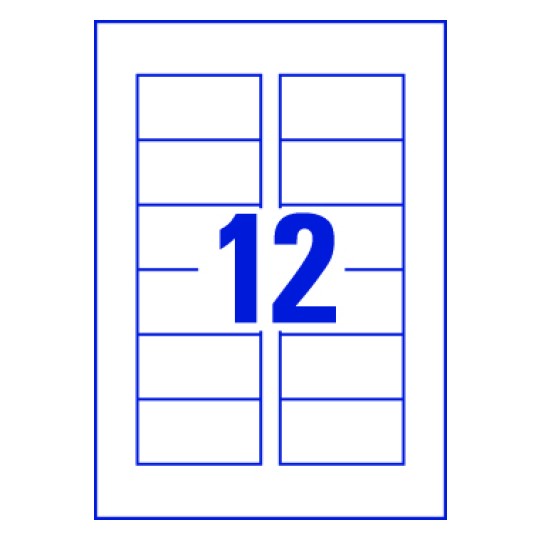 12 etiquettes