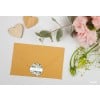 étiquettes mariage champetre