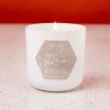 Etiquettes hexagonale bougie