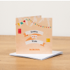 cartes pliées personnalisées