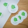 Stickers ronds personnalisés en planche ou à l'unité