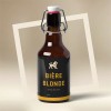 Etiquette personnalisée pour bouteille de bière