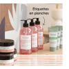 Etiquettes personnalisées en plastiques en planches