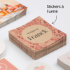 Stickers en papier kraft