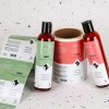 Etiquettes cosmétiques personnalisées