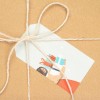 Etiquette américaine personnalisée Noël