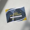 Carte personnalisée pour une soirée d'entreprise