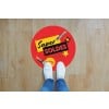 Sticker sol rond personnalisé