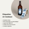 Avantage des étiquettes bières en rouleaux