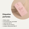 Avantages des étiquettes personnalisées perforées