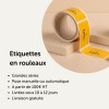 Avantages des étiquettes personnalisées en rouleaux
