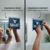 Stickers vitrines impression miroir ou impression standard