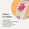 Avantages des stickers personnalisés en rouleaux