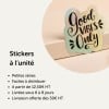 Avantages des stickers personnalisés découpés à l'unité