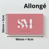 carte de visite allongée