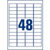 Etiquettes enlevables L4736REV-25 21,2 x 45,7 mm